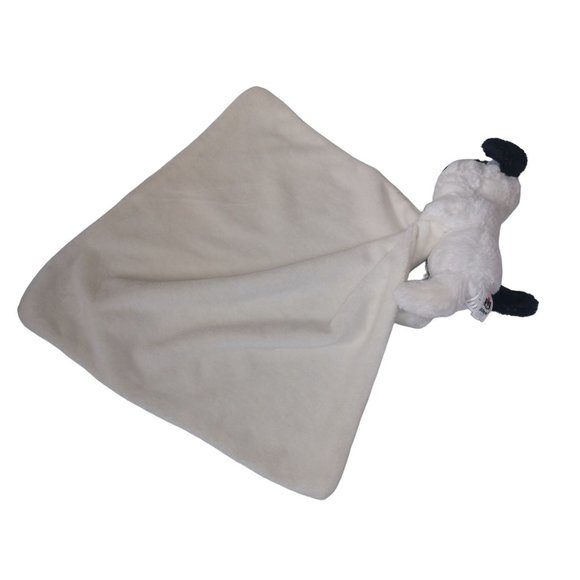 Jellycat Bashful Puppy White Stuffed Dog Cream Lovey Baby Security Blanket - Picture 4 of 7